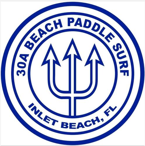 30A Beach Paddle Surf logo.