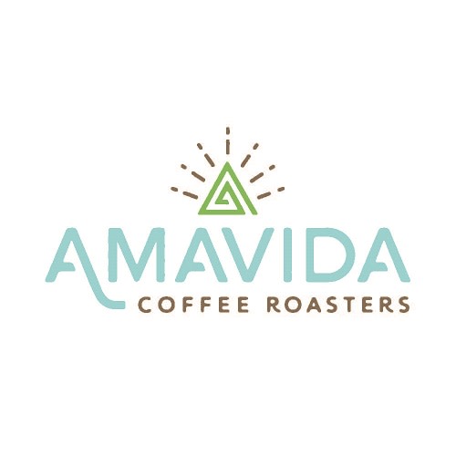 Amavida Coffee in Seaside logo.