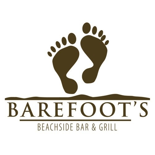 Barefoot's Beachside Bar & Grill logo.