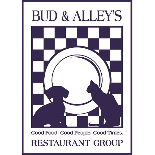 Bud & Alley's Restaurant logo.
