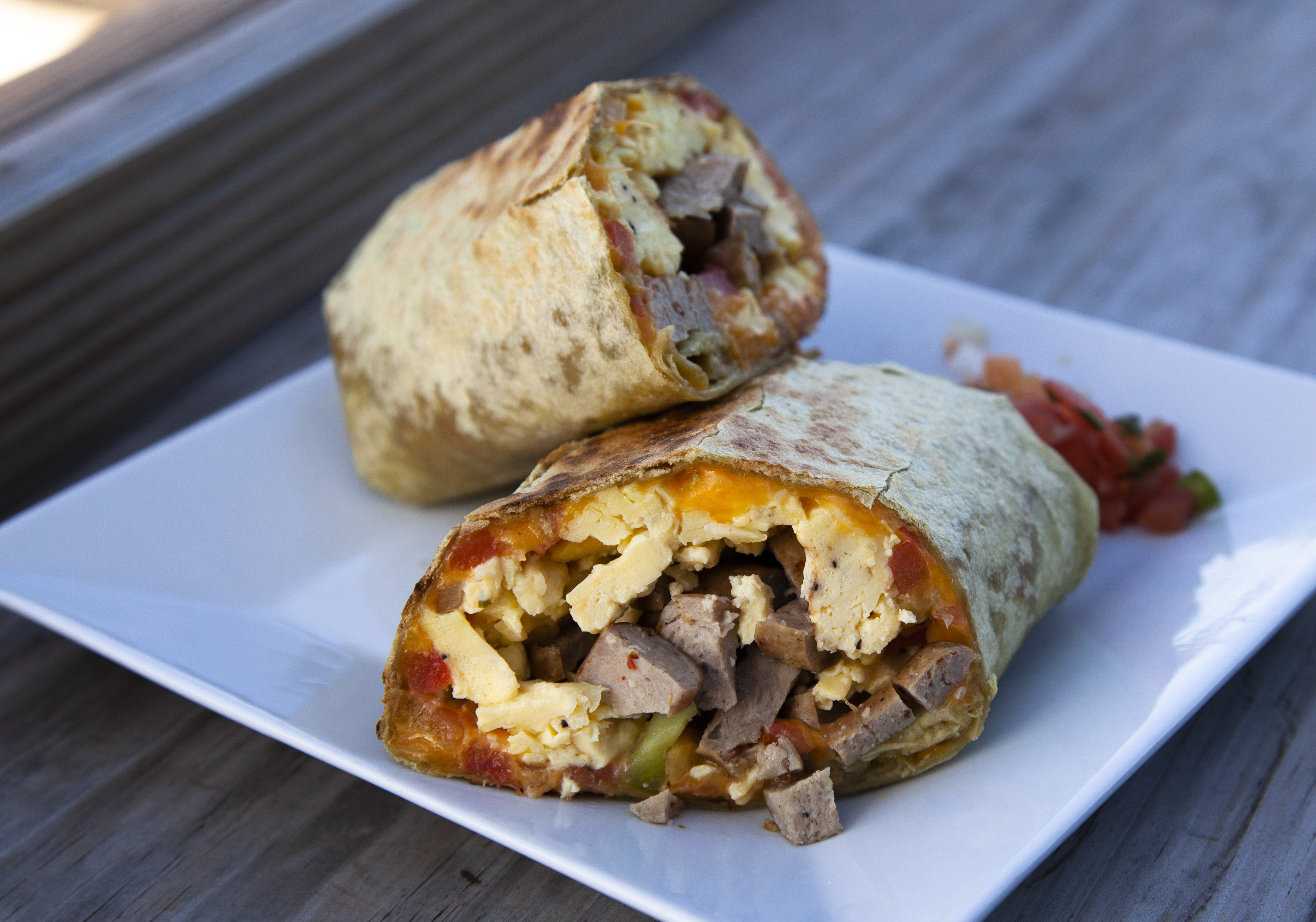 Gluten-Free Breakfast Burrito at Blue Mountain Bakery