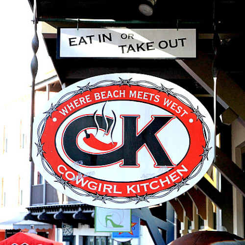 Cowgirl Kitchen Restaurant & Bar logo.