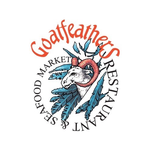 Goatfeathers Seafood Restaurant & West Market logo.