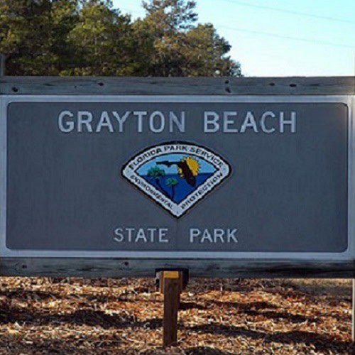 Grayton Beach State Park logo.
