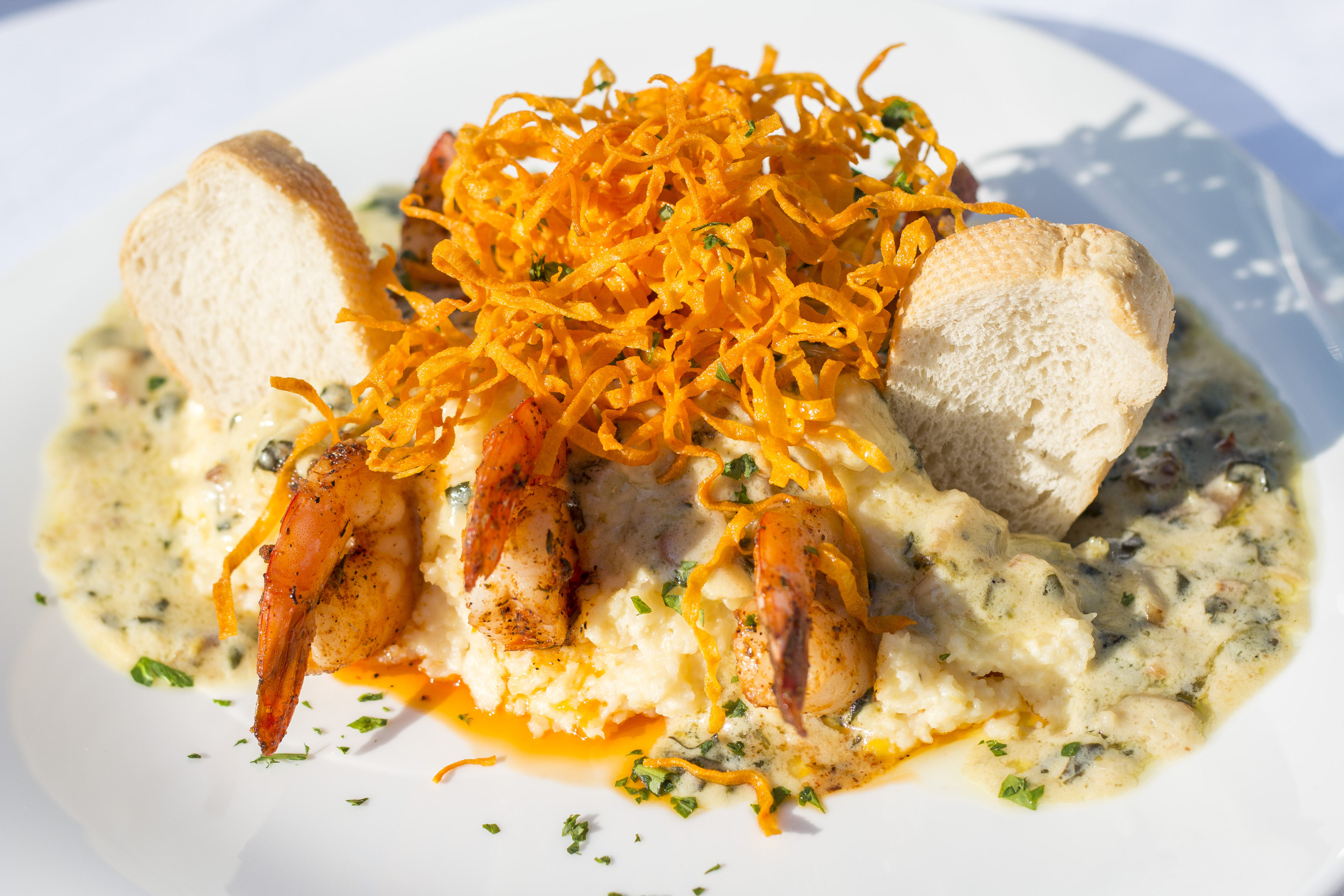 Grits á Ya Ya Dish at Great Southern Cafe