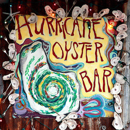 Hurricane Oyster Bar & Grill logo.