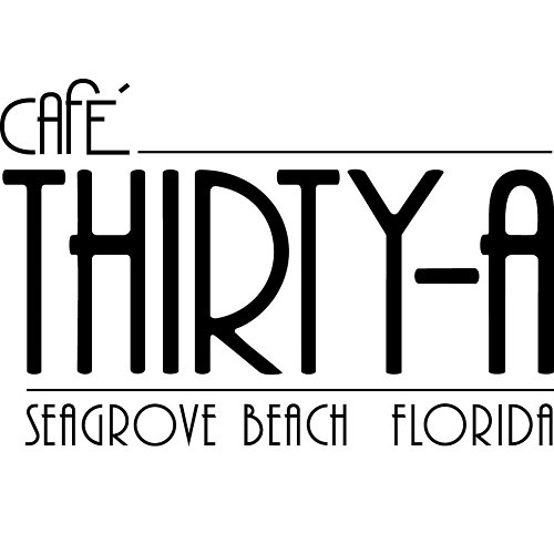 Cafe Thirty-A logo.