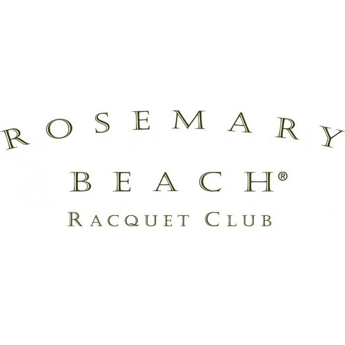 Rosemary Beach Racquet Club logo.