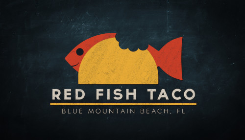 Red Fish Taco logo.