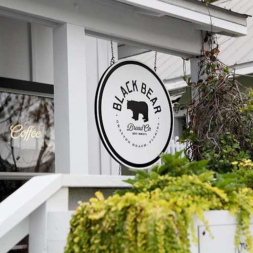 Black Bear Bread Co. logo.