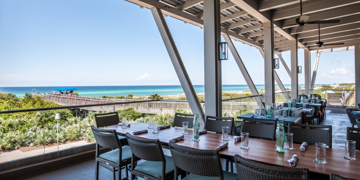 Outdoor Dining Tables at FOOW in WaterColor