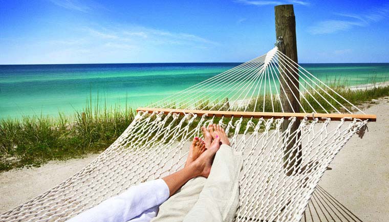 Hammock with a view