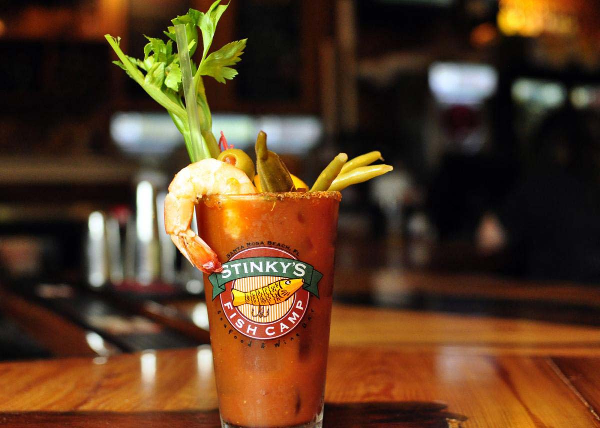 Stinky's Fish Camp Bloody Mary