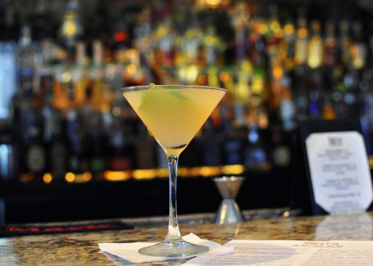 Martini at Café Thirty-A