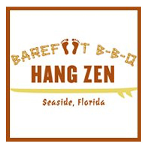 Barefoot BBQ logo.
