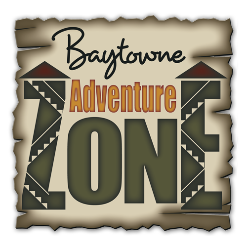 Baytowne Adventure Zone logo.