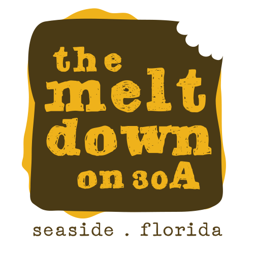 The MeltDown on 30A logo.