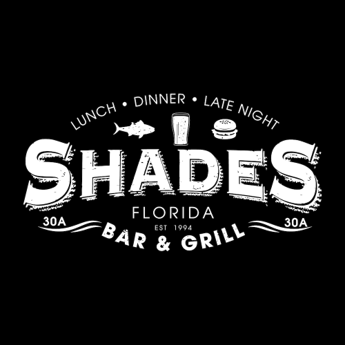 Shades Bar & Grill logo.